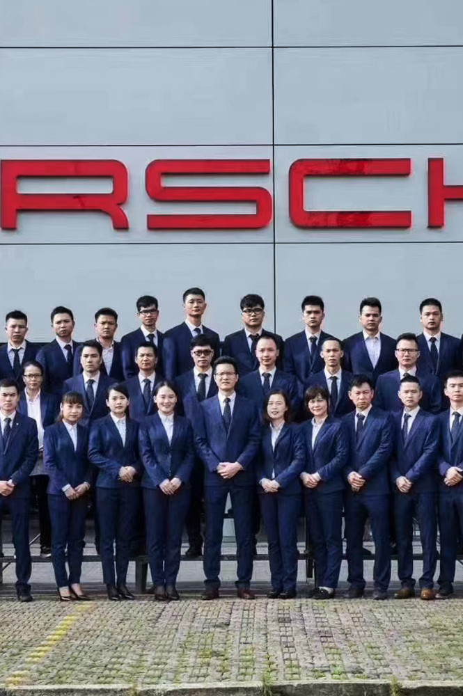公司团体西装定做案例图片